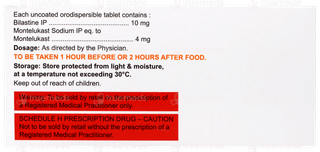 Bilafav M Odt 10/4 Tablet 10