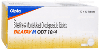 Bilafav M Odt 10/4 Tablet 10