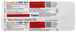 Bilafav M Odt 10/4 Tablet 10