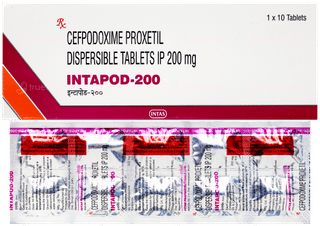 Intapod 200 Mg Tablet 10