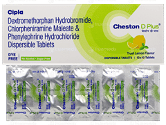 Cheston D Plus Trusil Lemon Flavour Sugar Free Tablet 10