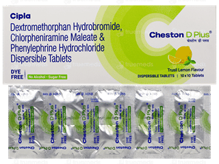 Cheston D Plus Trusil Lemon Flavour Sugar Free Tablet 10
