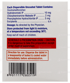Cheston D Plus Trusil Lemon Flavour Sugar Free Tablet 10