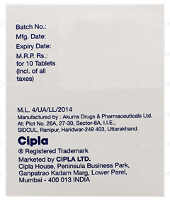 Cheston D Plus Trusil Lemon Flavour Sugar Free Tablet 10