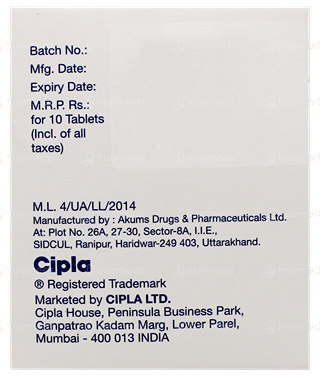 Cheston D Plus Trusil Lemon Flavour Sugar Free Tablet 10