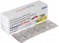 Cheston D Plus Trusil Lemon Flavour Sugar Free Tablet 10