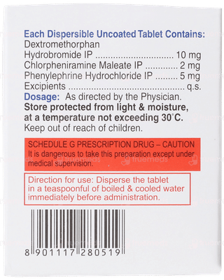 Cheston D Plus Trusil Lemon Flavour Sugar Free Tablet 10