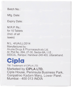 Cheston D Plus Trusil Lemon Flavour Sugar Free Tablet 10