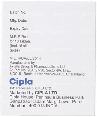 Cheston D Plus Trusil Lemon Flavour Sugar Free Tablet 10