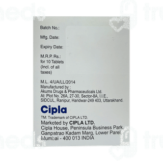 Cheston D Plus Trusil Lemon Flavour Sugar Free Tablet 10