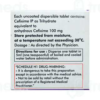 Ritecef O 100 MG Tablet 10