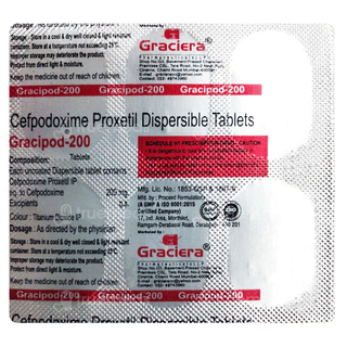 Gracipod 200 Mg Tablet 6