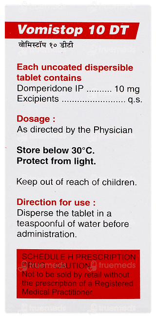 Vomistop 10 Dt Tablet 10