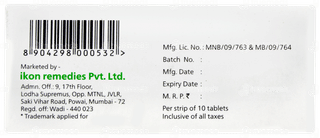Mefzox Dt 100mg Tablet 10