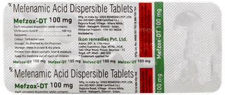Mefzox Dt 100mg Tablet 10