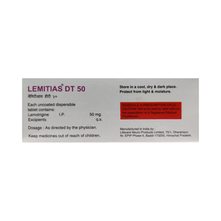 Lemitias Dt 50 MG Tablet 10