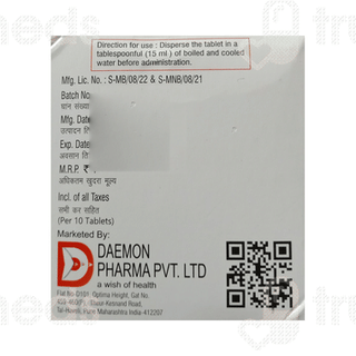 Onepod 200 MG Dt Tablet 10