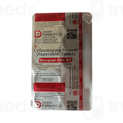Onepod 200 MG Dt Tablet 10