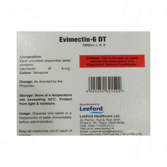 Evimectin 6 Dt Tablet 4 Evimectin 6 Dt Tablet 4