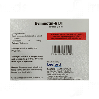Evimectin 6 Dt Tablet 4