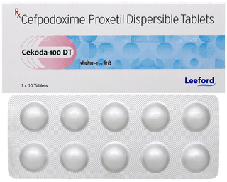 Cekoda 100 Mg Dt Tablet 10