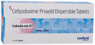 Cekoda 100 Mg Dt Tablet 10