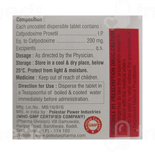 Cel 3g 200 MG Tablet 10