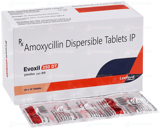 Evoxil Dt 250 MG Tablet 10