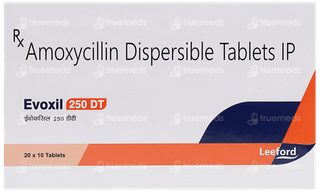 Evoxil Dt 250 MG Tablet 10