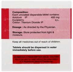 Herpiford 400 Dt Tablet 10 Herpiford 400 Dt Tablet 10