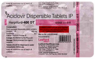 Herpiford 400 Dt Tablet 10