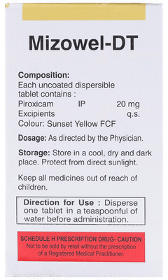 Mizowel Dt Tablet 10 Mizowel Dt Tablet 10