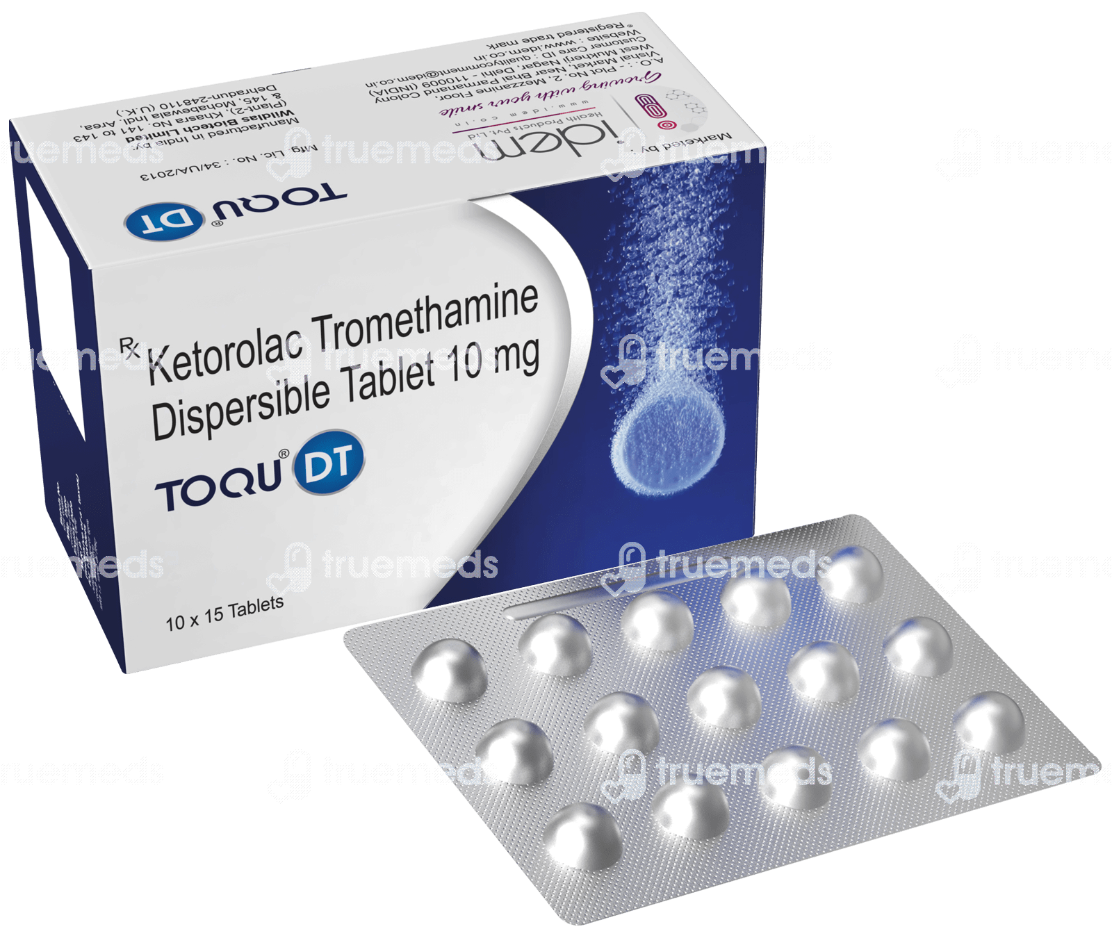 Toqu Dt Tablet 15 - Uses, Side Effects, Dosage, Price | Truemeds