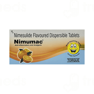 Nimumac Orange Flavoured Tablet 10