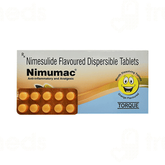 Nimumac Orange Flavoured Tablet 10 Nimumac Orange Flavoured Tablet 10