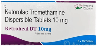 Ketroheal Dt 10Mg Tablet 15