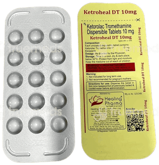 Ketroheal Dt 10Mg Tablet 15