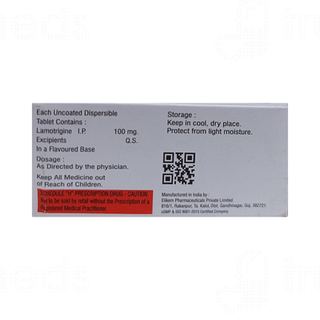 Lamotrig Dt 100mg Tablet 10