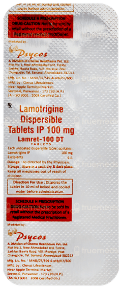Lamret 100 Dt Tablet 10