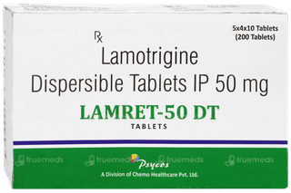 Lamret 50 Dt Tablet 10