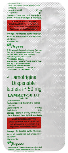 Lamret 50 Dt Tablet 10