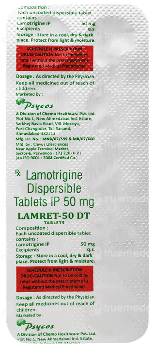 Lamret 50 Dt Tablet 10