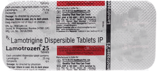 Lamotrozen 25 Tablet 10
