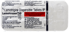 Lamotrozen 50 Tablet 10 Lamotrozen 50 Tablet 10
