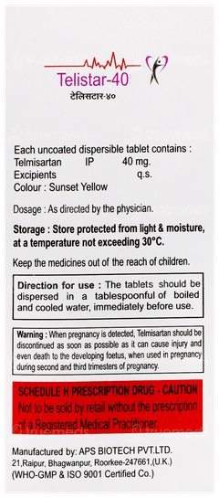 Telistar 40 Tablet 10 Telistar 40 Tablet 10