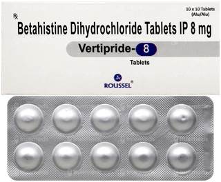 Vertipride 8 Tablet 10
