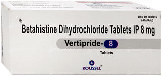 Vertipride 8 Tablet 10