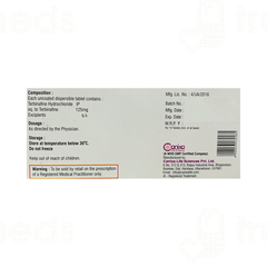 Lamifin 125 Dt Tablet 10