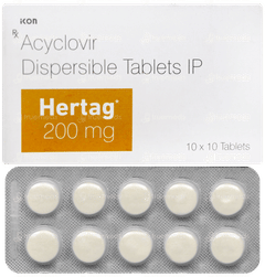 Hertag 200mg Tablet 10