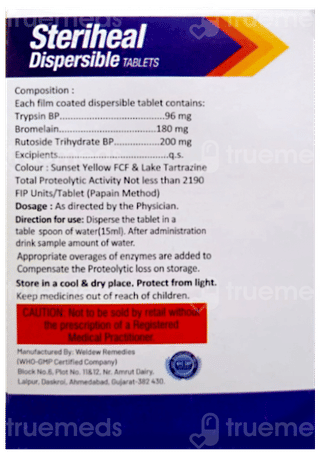Steriheal Dispersible Tablet 10